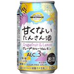 トップバリュベストプライス 甘くないたんさん酒 グレープフルーツ＆レモン 350ml