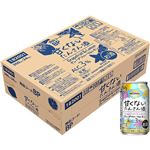 【ケース販売】トップバリュベストプライス 甘くないたんさん酒 グレープフルーツ＆レモン 350ml×24