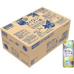 【ケース販売】トップバリュベストプライス 甘くないたんさん酒 グレープフルーツ＆レモン 500ml×24