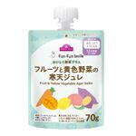 【12ヶ月頃～】トップバリュ fun fun smile フルーツと黄色野菜の寒天ジュレ 70g
