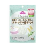 【7～8ヶ月頃から】トップバリュ fun fun smile 国産オーガニック米を使用した おかゆ 10倍がゆ 80g
