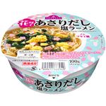 トップバリュ 花咲く あさりだし塩ラーメン 100g