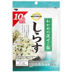 トップバリュベストプライス わかめの混ぜごはん しらす 10％増量 34.1（31g+3.1g増量）g