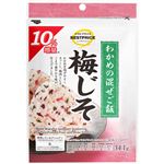 トップバリュベストプライス わかめの混ぜごはん 梅じそ 10％増量 34.1（31g+3.1g増量）g