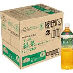【ケース販売】トップバリュ 特保 すっきり緑茶 1000ml×12