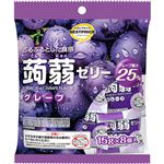 トップバリュベストプライス 蒟蒻ゼリー グレープ味 15g×8個