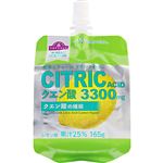 トップバリュ ドリンクゼリー クエン酸3300 レモン果汁入り 165g