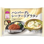 トップバリュ ハンバーグとシーフードグラタン 300g