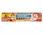 トップバリュベストプライス 5層構造で耐熱150度 食品保存ラップ ミニ 増量 55m