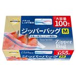 トップバリュベストプライス ジッパーバッグ M 大容量 100枚