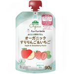 【7～8ヶ月頃から】トップバリュ fun fun smile オーガニック すりりんご＆いちご 90g