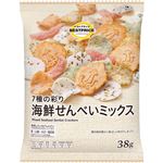 トップバリュベストプライス 7種の彩り海鮮せんべいミックス 38g