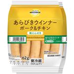 トップバリュベストプライス あらびきウインナー ポーク＆チキン 無えんせき 124g（62g×2袋）