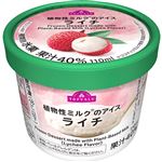 トップバリュ 植物性ミルクのアイス ライチ 110ml