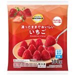 トップバリュベストプライス 凍ったままでおいしい いちご 100g