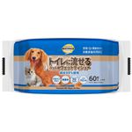 【ペット用】トップバリュベストプライス トイレに流せる ペット用ウエットティシュー 60×2個