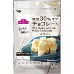 トップバリュ 糖質30％オフチョコレート ホワイト 35g