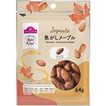 トップバリュ JoyNuts 焦がしメープル アーモンド 64g