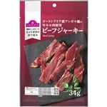 トップバリュ アンガス種牛肉を使用したビーフジャーキー 34g