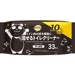 トップバリュベストプライス ブラックパンダ 流せるトイレクリーナーシート 33枚