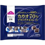 トップバリュ カカオ70％ブラックチョコレート 189g