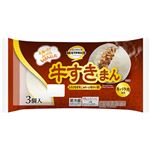 トップバリュベストプライス 牛すきまん 3個入