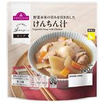 トップバリュ もぐもぐ味わうスープ けんちん汁 220g
