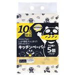 トップバリュベストプライス ブラックパンダ キッチンペーパー 100組＋10組x5個