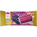 トップバリュ 贅沢フルーツバー ぶどう果汁100％ 75ml