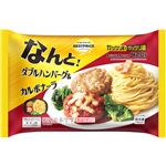 トップバリュベストプライス なんと！ダブルハンバーグ＆カルボナーラ 420g