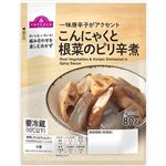 トップバリュ こんにゃくと根菜のピリ辛煮 80g