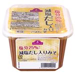 トップバリュ 塩分25％カット 減塩だし入りみそ 750g