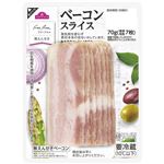 トップバリュ フリーフロム ベーコンスライス 70g