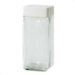 HOME COORDY 貯蔵ポット 900ml（ホワイト）