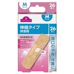 トップバリュ 絆創膏 伸縮タイプ Mサイズ 26枚