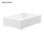 HOME COORDY 「積み重ねできる」整理ボックス SーM ホワイト