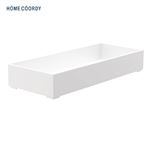 HOME COORDY 「積み重ねできる」整理ボックス SーL ホワイト
