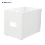 HOME COORDY 「積み重ねできる」整理ボックス LーM ホワイト