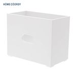 HOME COORDY 「積み重ねできる」整理ボックス LLーS ホワイト
