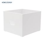 HOME COORDY 「積み重ねできる」整理ボックス LLーM ホワイト