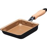 ドウシシャ エバークック【ガス火専用】玉子焼き 13cm