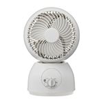 ドウシシャ 60度サーキュレーター15cmACメカ式（ホワイト）FCA‐151（WH）