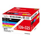 日本ナインスター Myink BCI－326＋325／6MP キヤノン用互換インク C325／326－5P（6本パック）