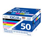 日本ナインスター Myink IC6CL50 エプソン用互換インク E50－6P（6本パック）