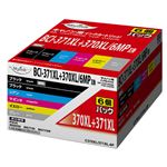 日本ナインスター Myink BCI－371XL＋370XL／6MP キヤノン用互換インク（大容量5本パック）C370／371－6P
