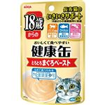 【ペット用】アイシア 健康缶 パウチ 18歳からのとろとろまぐろペースト 40g