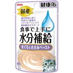 【ペット用】アイシア 国産 健康缶 パウチ 水分補給 まぐろとささみペースト 40g