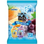 オリヒロ ぷるんとアイス みかん＋グレープ 12個入