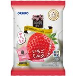 オリヒロ ぷるんと蒟蒻ゼリー プレミアムカフェ いちごミルク 10個入