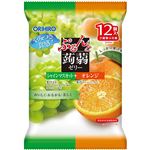 オリヒロ ぷるんと蒟蒻ゼリー シャインマスカット＋オレンジ 12個入